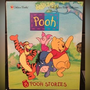 Vintage Winnie the Pooh Golden Book Collection 8 Pooh Stories in Box